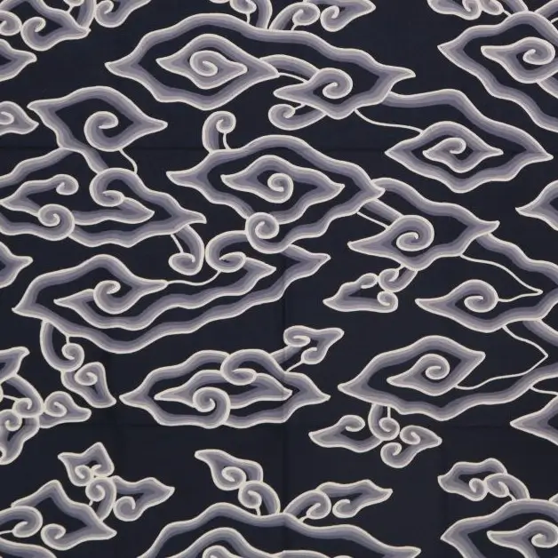 Kain Batik Cap Motif Megamendung BK00292 - Gambar 2